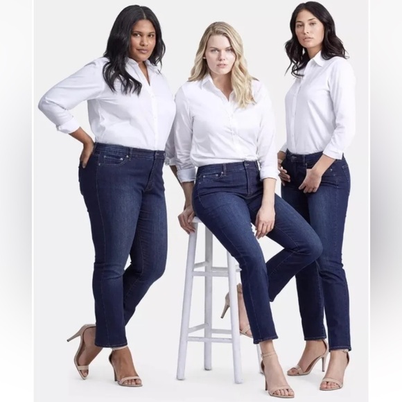 Lauren Ralph Lauren Denim - RALPH LAUREN LRL Jeans Co Blue Modern Straight‎ Leg Jeans Womens Size  10 (504)